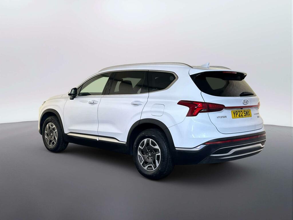 Hyundai Santa Fe 1.6 H T-gdi Premium Suv Hybrid Eur White #6