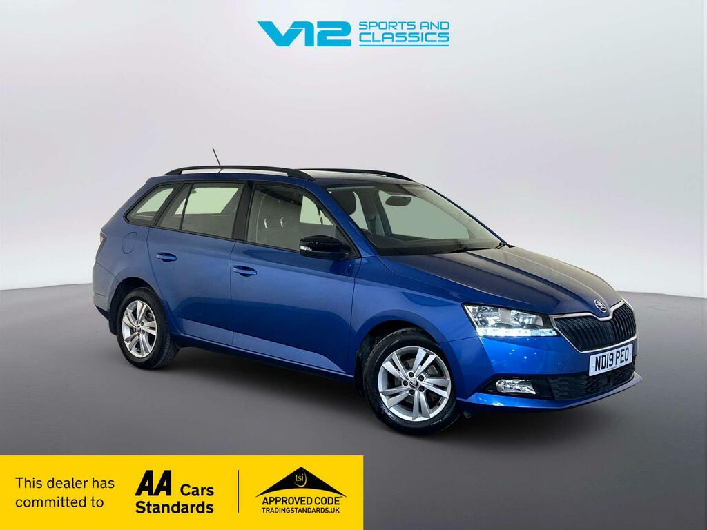 Skoda Fabia 1.0 Tsi Se Estate Euro 6 Ss Blue