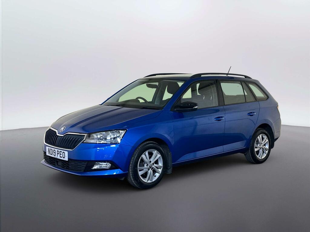 Skoda Fabia 1.0 Tsi Se Estate Euro 6 Ss Blue #4
