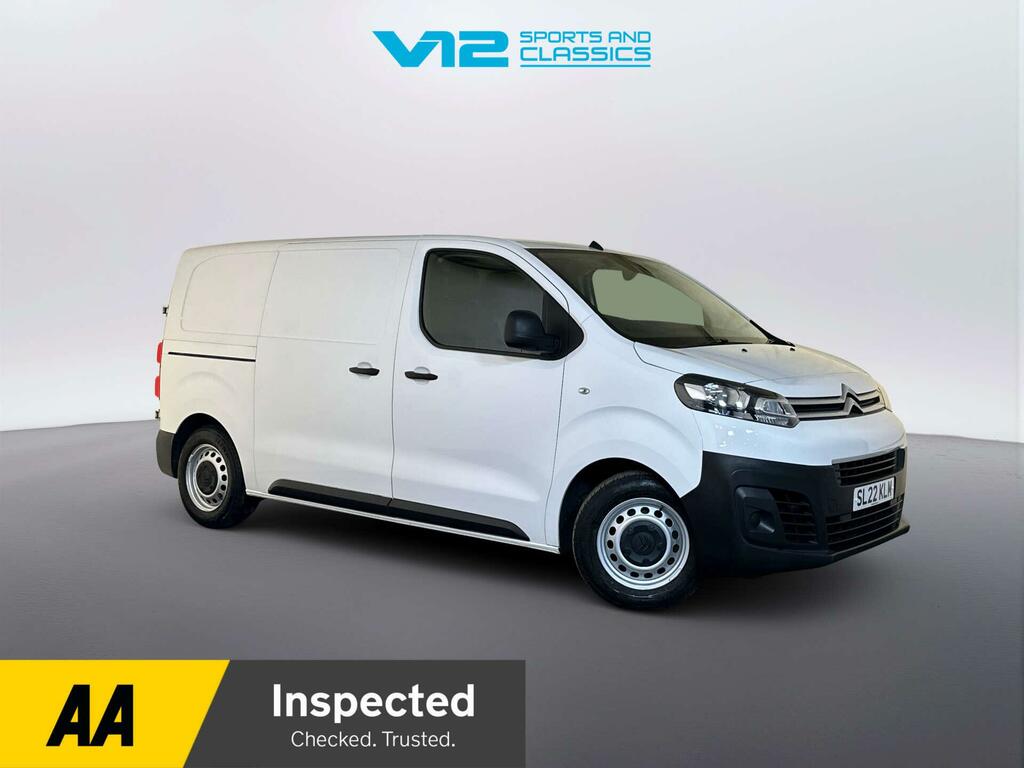 Citroen Dispatch 1.5 Bluehdi 1000 Enterprise Pro M Panel Van 6Dr Di White