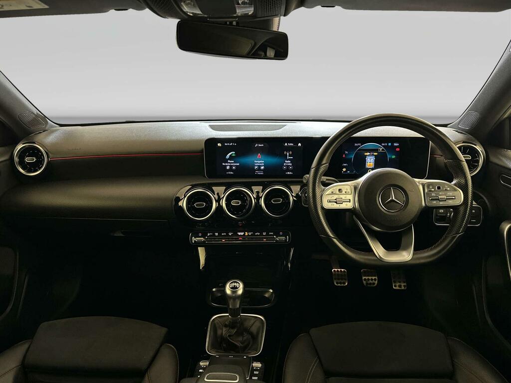 Mercedes-Benz A Class 1.3 A200 Amg Line Executive Hatchback White #2
