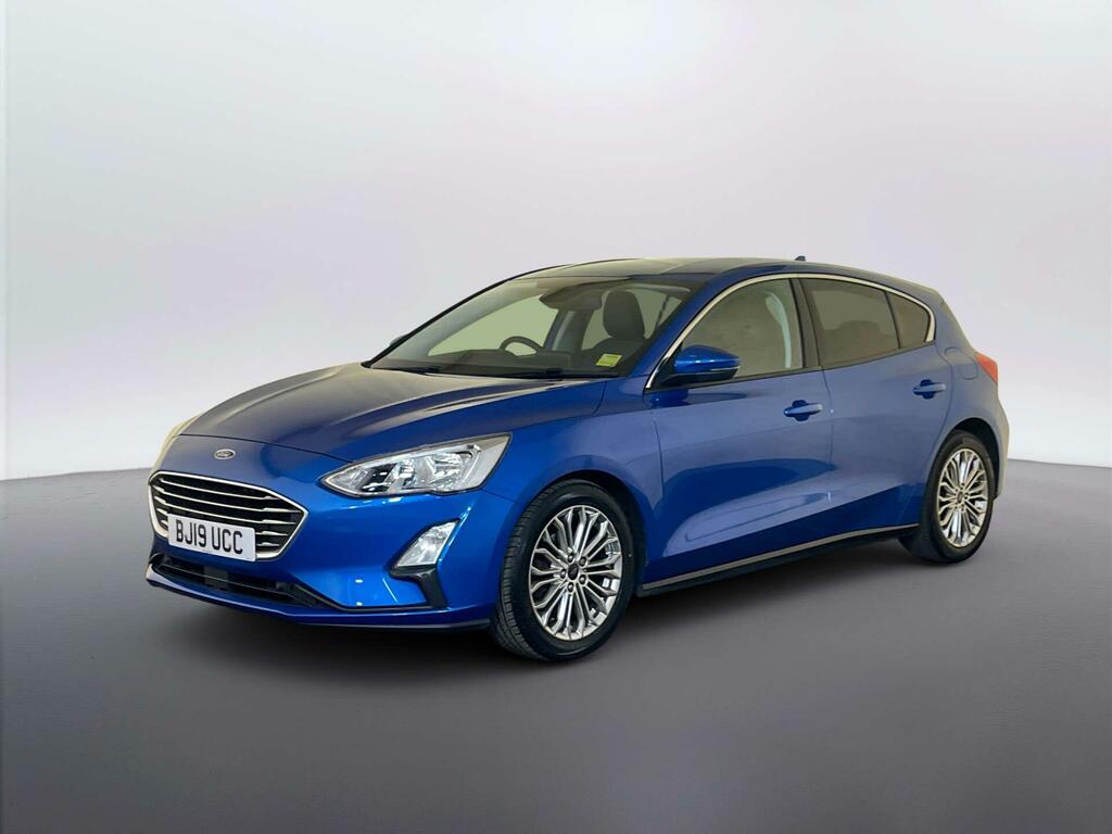 Ford Focus 1.5T Ecoboost Titanium X Hatchback Blue #4