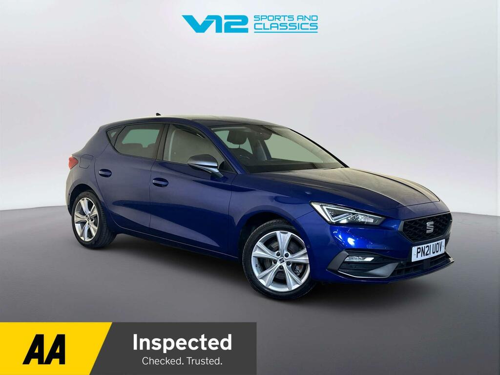 Seat Leon 1.4 Ehybrid 12.8Kwh Fr Hatchback Plug-i Blue