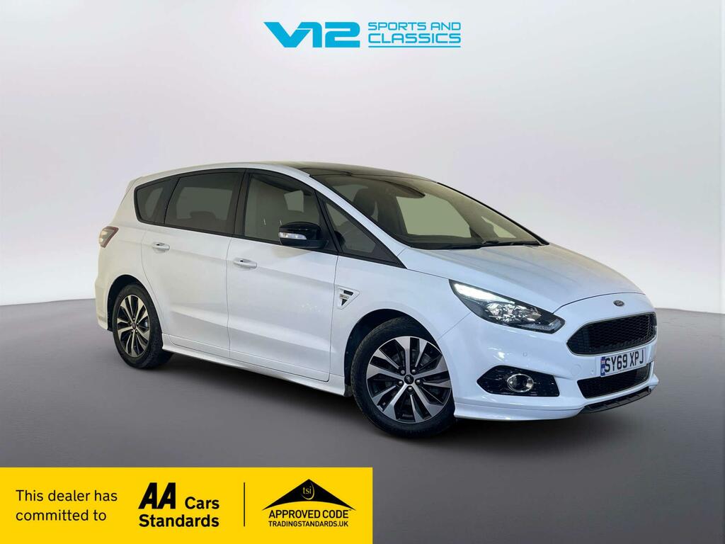 Ford S-Max 2.0 Ecoblue St-line Mpv Euro 6 White