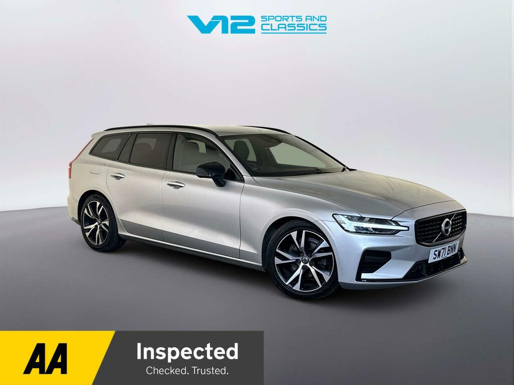 Volvo V60 2.0 B3 Mhev Plus Dct Euro 6 Ss Silver