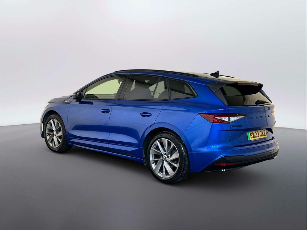 Skoda ENYAQ Iv 82Kwh 80 Sportline Suv Dc125 Blue #6