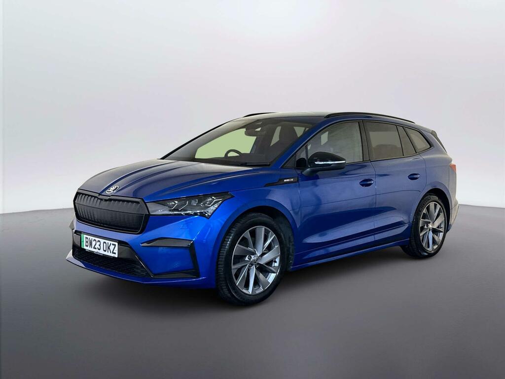 Skoda ENYAQ Iv 82Kwh 80 Sportline Suv Dc125 Blue #4