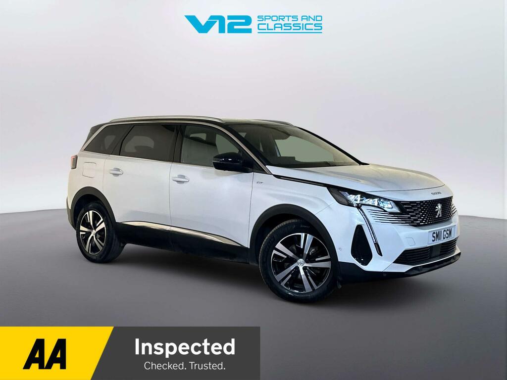 Peugeot 5008 1.5 Bluehdi Gt Suv Eat Euro 6 Ss 13 White