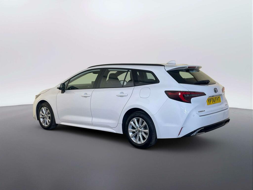 Toyota Corolla 1.8 Vvt-h Icon Touring Sports Hybrid Cv White #6
