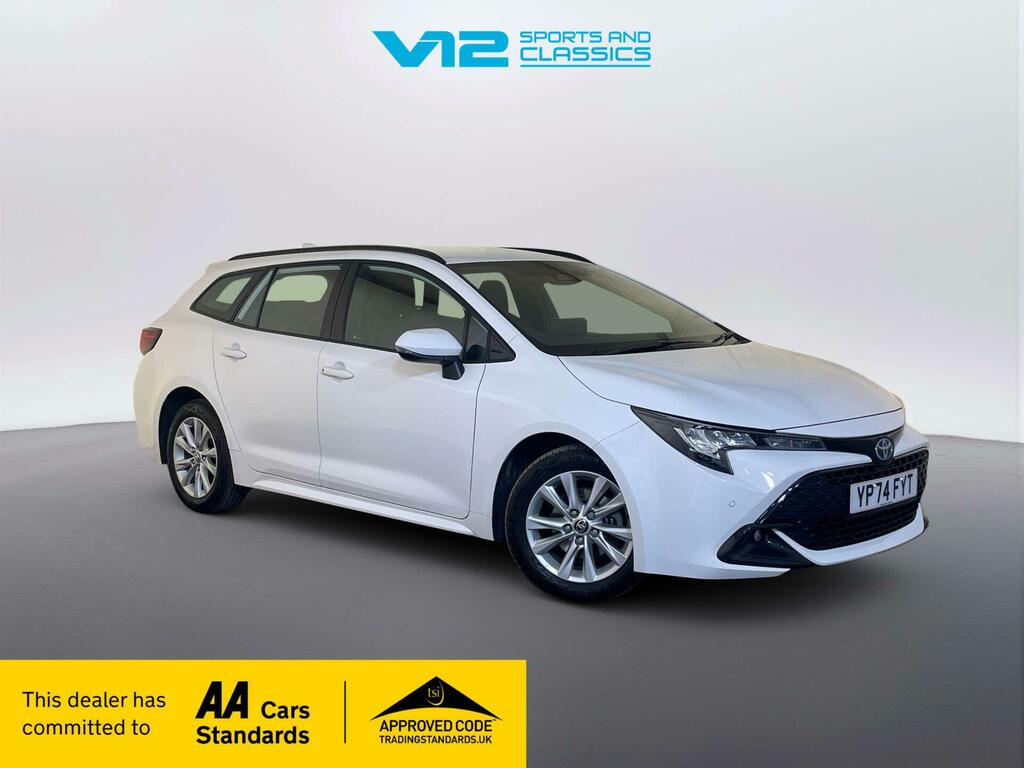 Toyota Corolla 1.8 Vvt-h Icon Touring Sports Hybrid Cv White