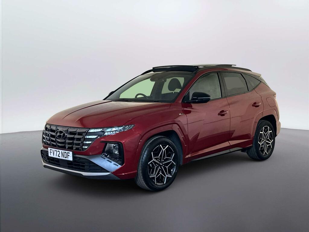 Hyundai Tucson 1.6 H T-gdi N Line S Suv Hybrid Eu Red #4
