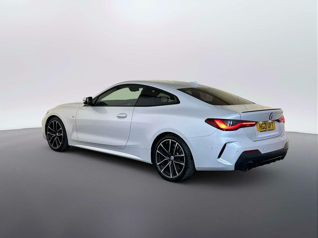 BMW 4 Series Gran Coupe 2.0 420D Mht M Sport Coupe Hybrid White #6
