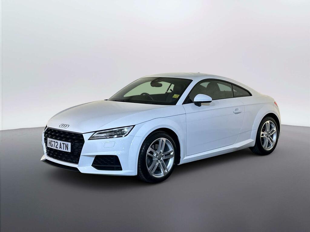 Audi TT Coupe White #4
