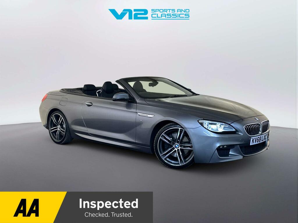 BMW 6 Series 3.0 640D M Sport Convertible Euro Grey