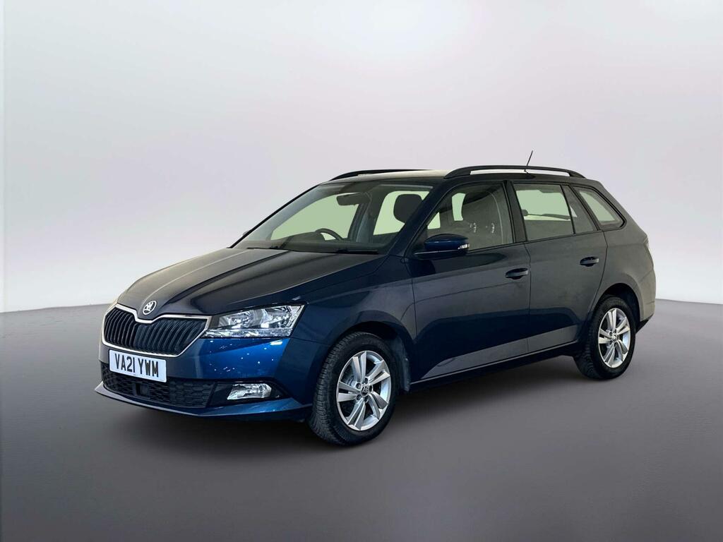 Skoda Fabia 1.0 Tsi Se Estate Euro 6 Ss Blue #4