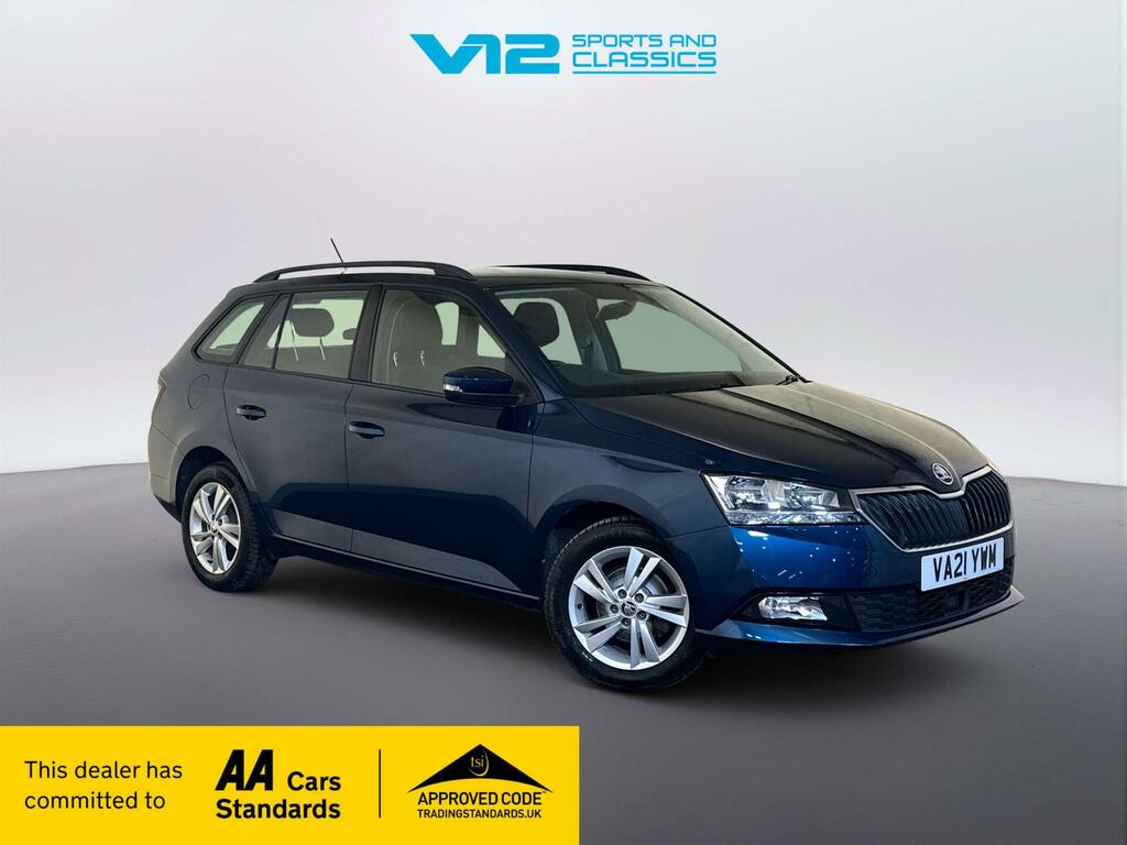 Skoda Fabia 1.0 Tsi Se Estate Euro 6 Ss Blue