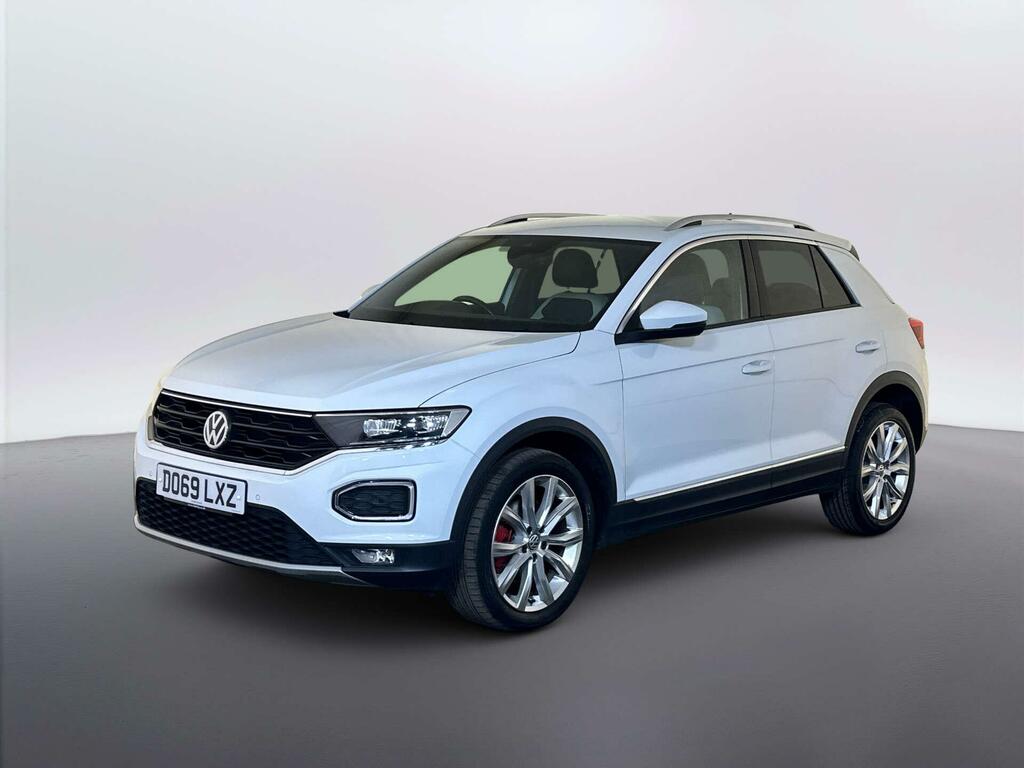 Volkswagen T-Roc 1.5 Tsi Gpf Evo Sel Suv Dsg Euro 6 Ss White #4