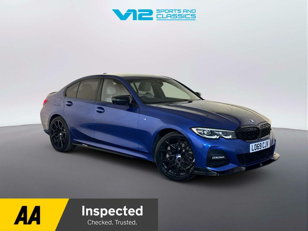 BMW 3 Series 2.0 330E 12Kwh M Sport Saloon Plug-in H Blue