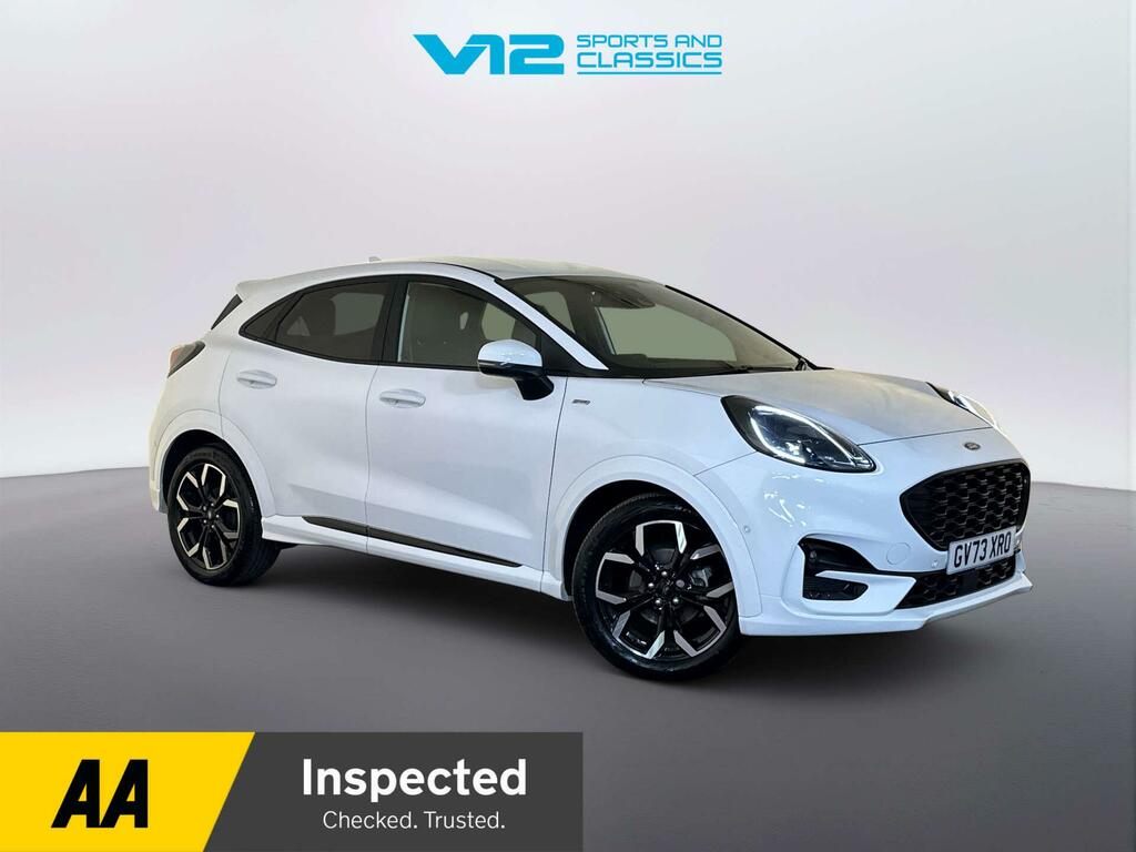 Ford Puma 1.0T Ecoboost Mhev St-line X Suv Hybrid White