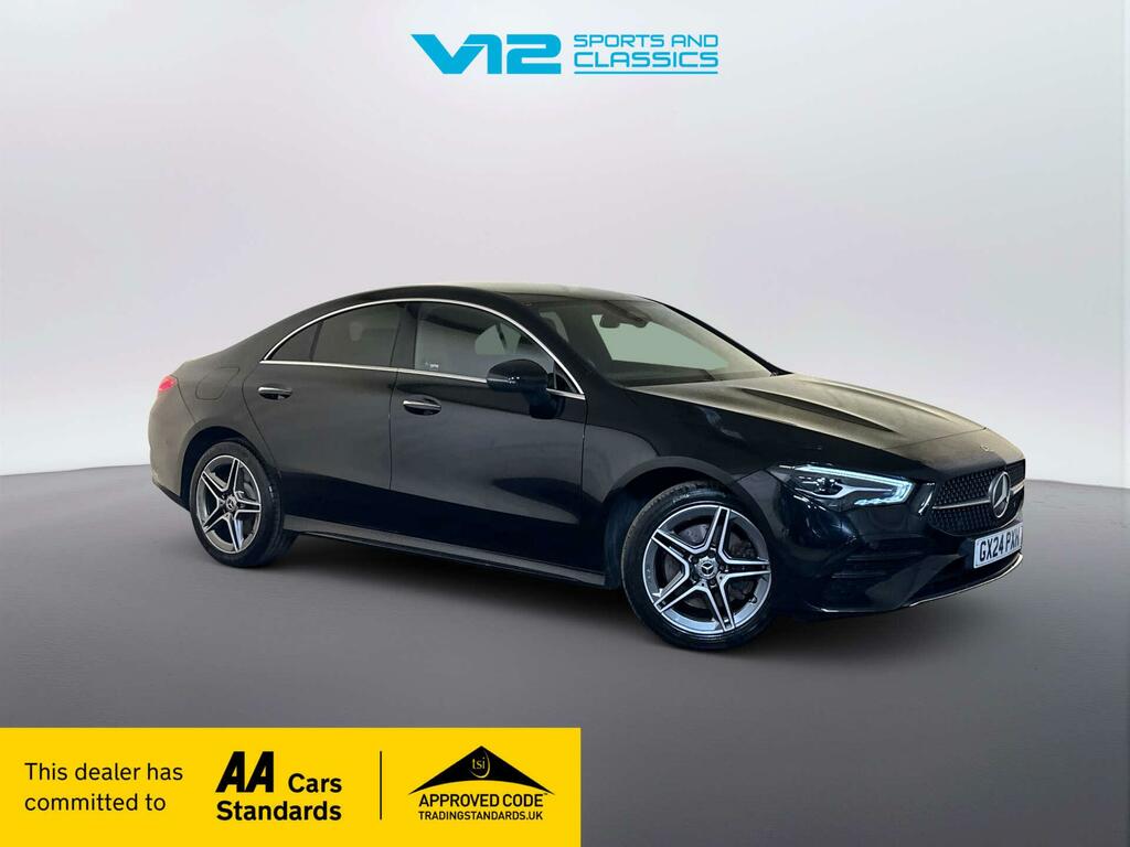 Mercedes-Benz CLA Class 1.3 Cla250e 15.6Kwh Amg Line Executive Coupe Black