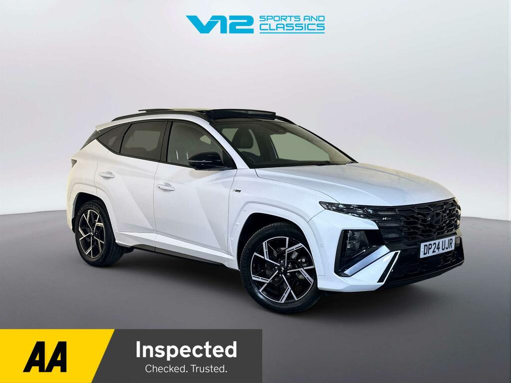 Hyundai Tucson 1.6 T-gdi N Line S Suv Hybrid Euro White