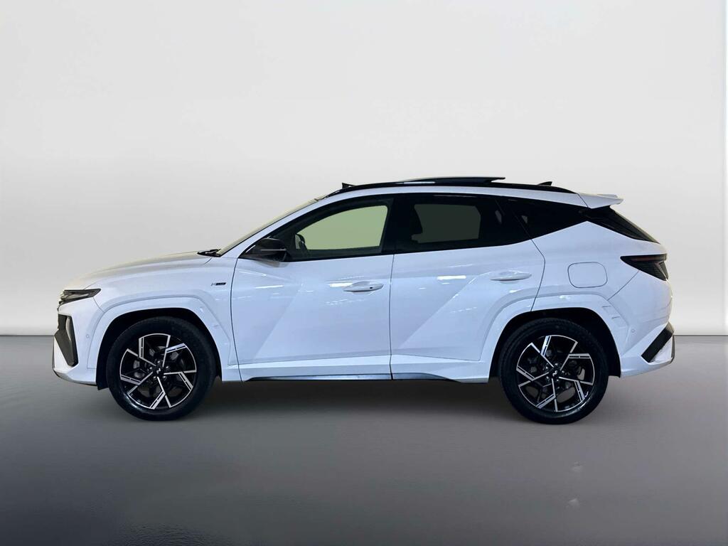 Hyundai Tucson 1.6 T-gdi N Line S Suv Hybrid Euro White #5
