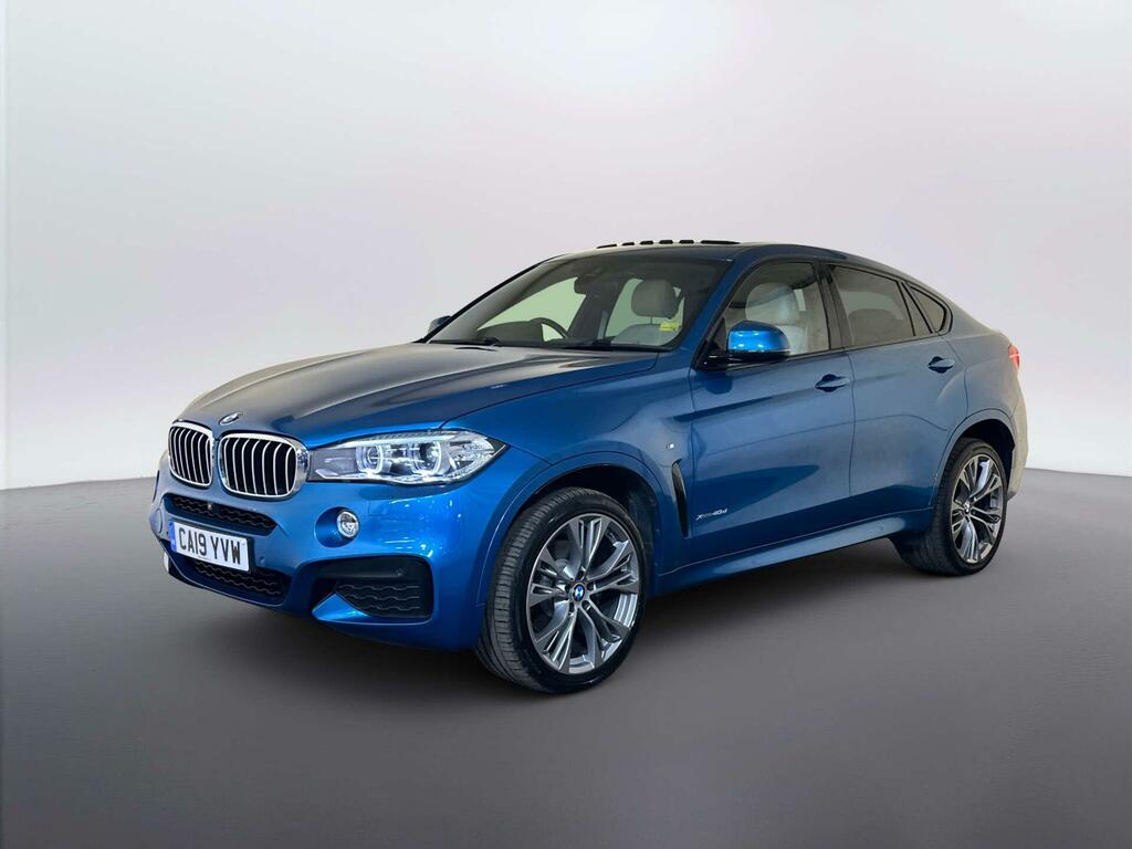 BMW X6 3.0 40D M Sport Edition Suv Xdrive Blue #4