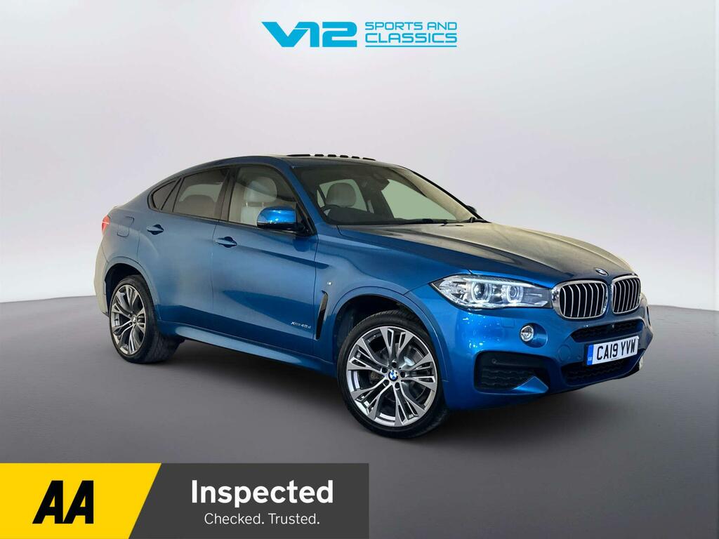 BMW X6 3.0 40D M Sport Edition Suv Xdrive Blue