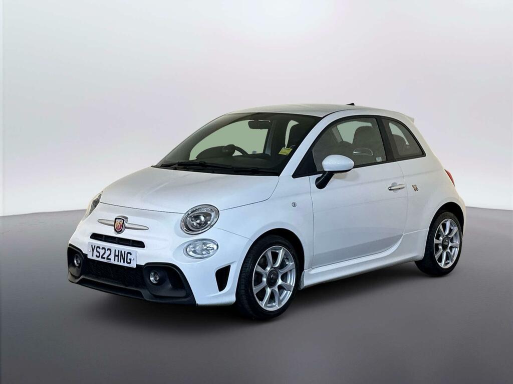 Abarth 595 1.4 T-jet Hatchback Euro 6 145 White #4