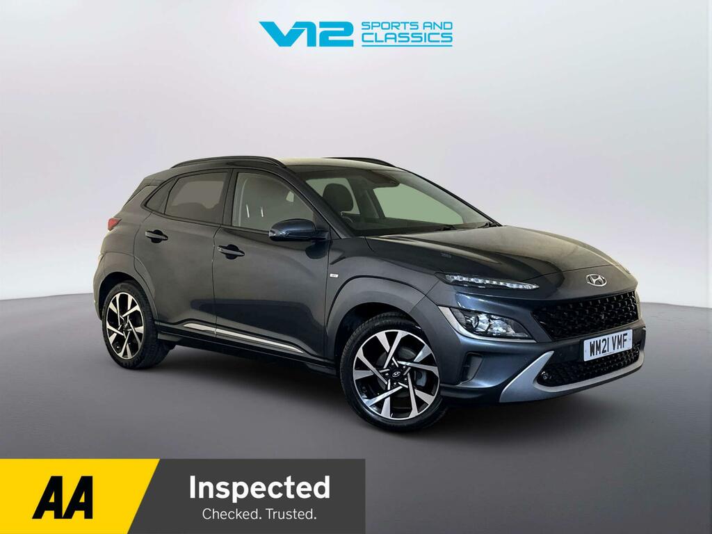 Hyundai Kona 1.0 T-gdi Mhev Premium Suv Hybrid Manua Grey