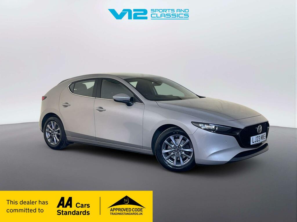 Mazda 3 2.0 E-skyactiv-g Mhev Se-l Lux Hatchback Petro Silver