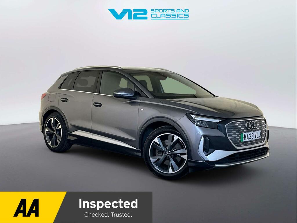 Audi Q4 E Tron 40 S Line Suv 82Kwh 204 Ps Grey