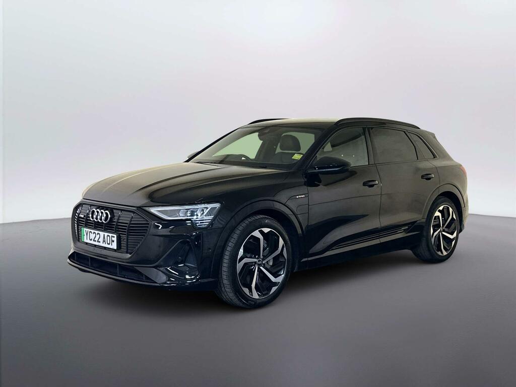 Audi E-tron 55 Black Edition Suv Quattro 95K Black #4