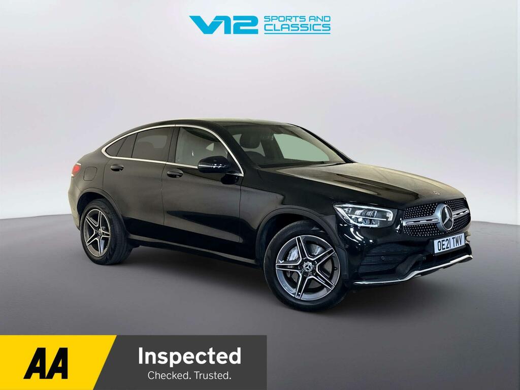 Mercedes-Benz GLC Class 2.0 Glc300h Mhev Amg Line Coupe Hybrid Black