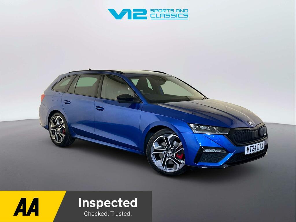 Skoda Octavia 2.0 Tsi Vrs Estate Dsg Euro 6 Ss 24 Blue