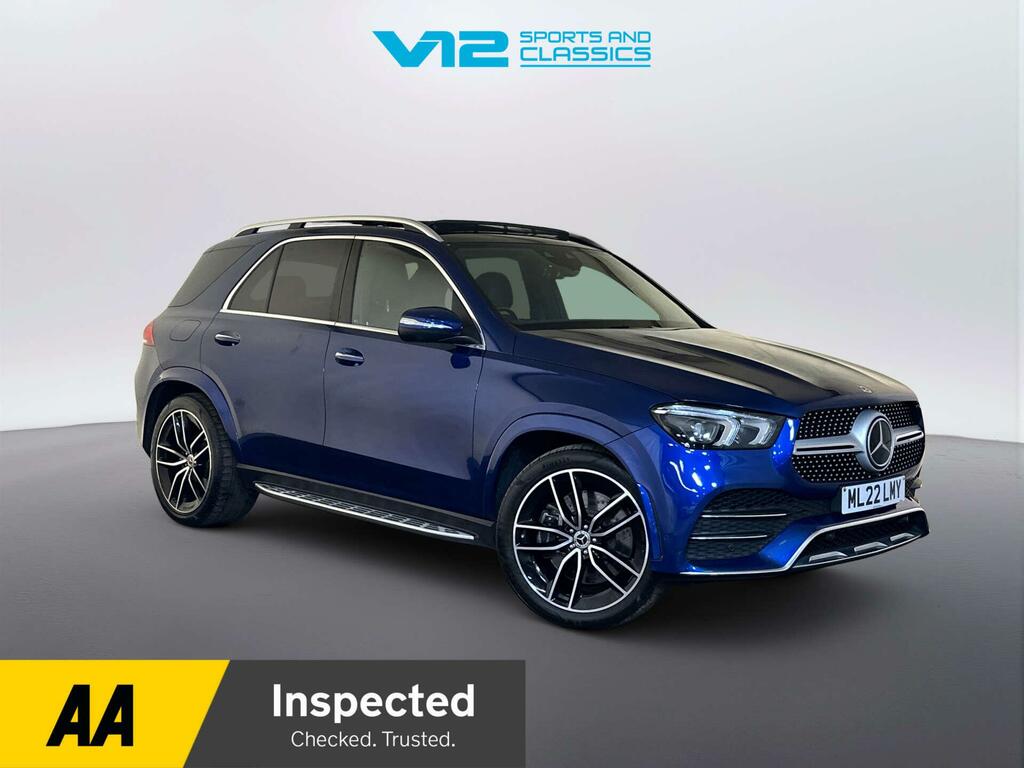 Mercedes-Benz GLE Class 2.0 Gle350de 31.2Kwh Amg Line Premium Plus Suv 5 Blue