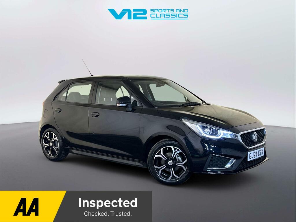MG MG3 1.5 Vti-tech Exclusive Nav Hatchback Ma Black