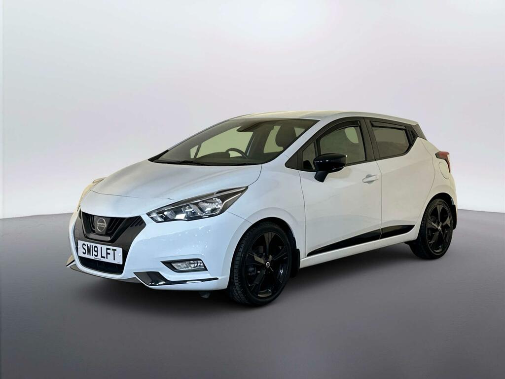 Nissan Micra 1.0 Ig-t N-sport Hatchback Euro White #4