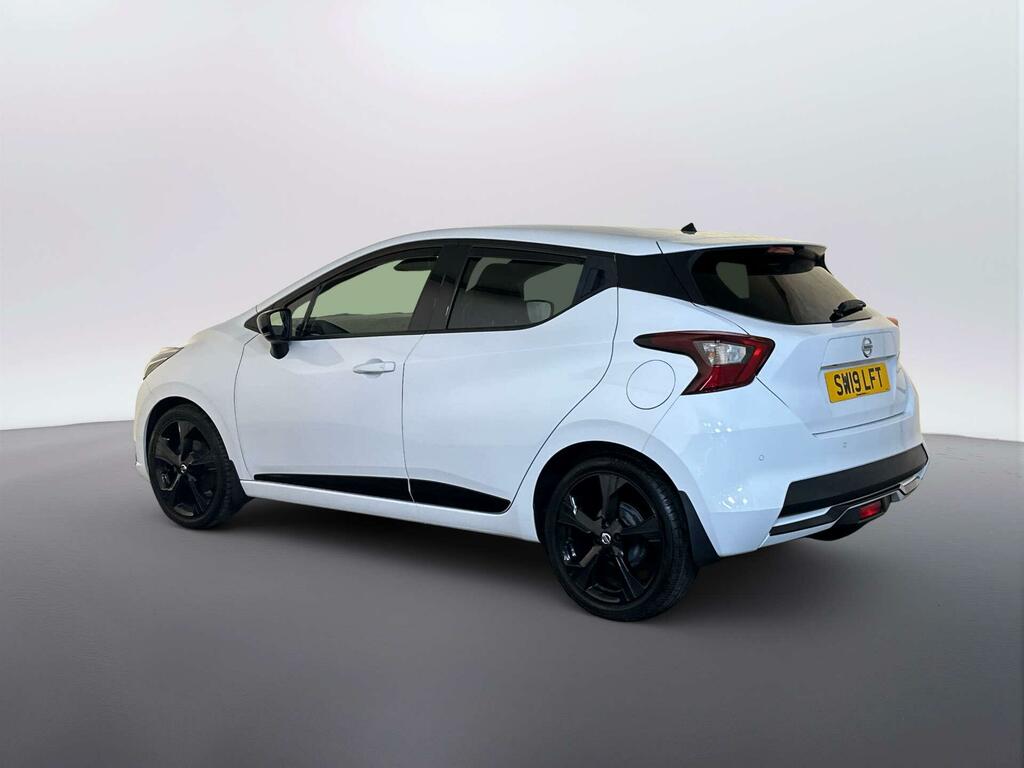 Nissan Micra 1.0 Ig-t N-sport Hatchback Euro White #6