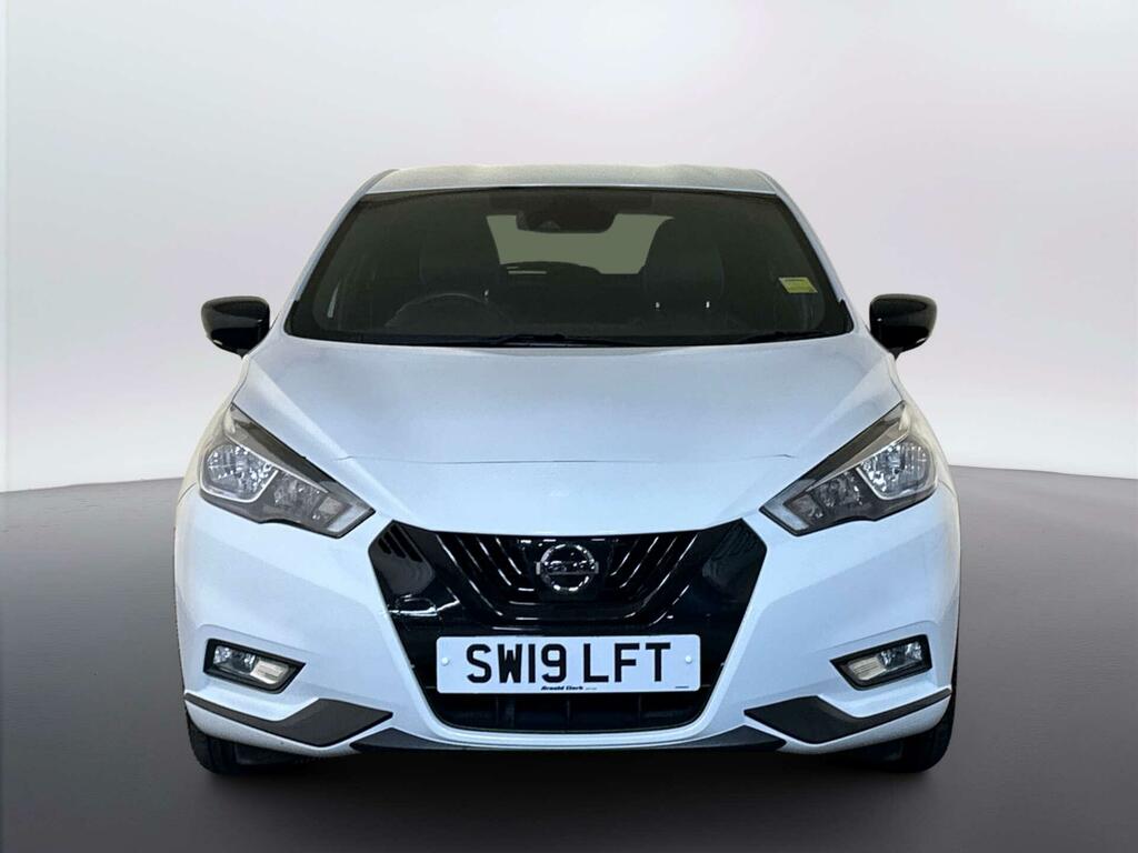 Nissan Micra 1.0 Ig-t N-sport Hatchback Euro White #3