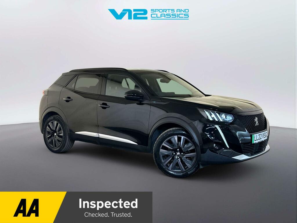 Peugeot e-2008 50Kwh Gt Premium Suv 7Kw Charge Black