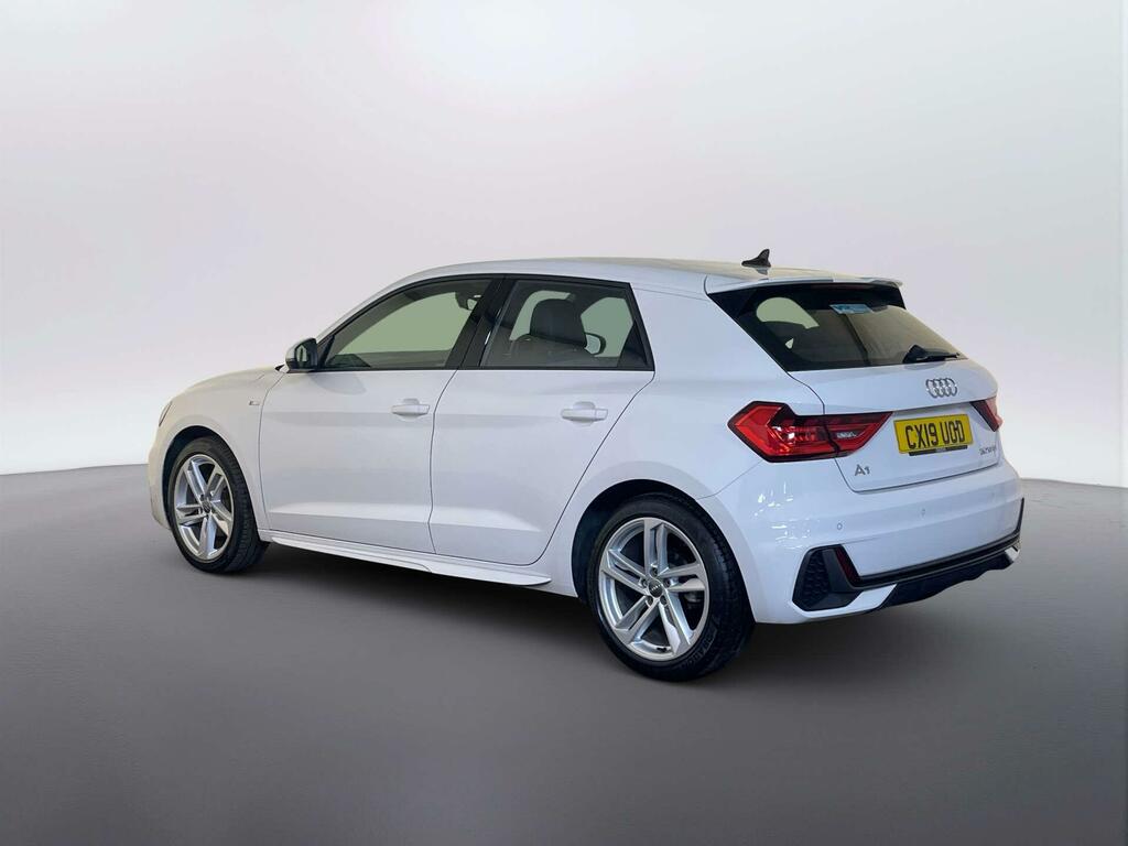 Audi A1 1.0 Tfsi 30 S Line Sportback S Tronic E White #6