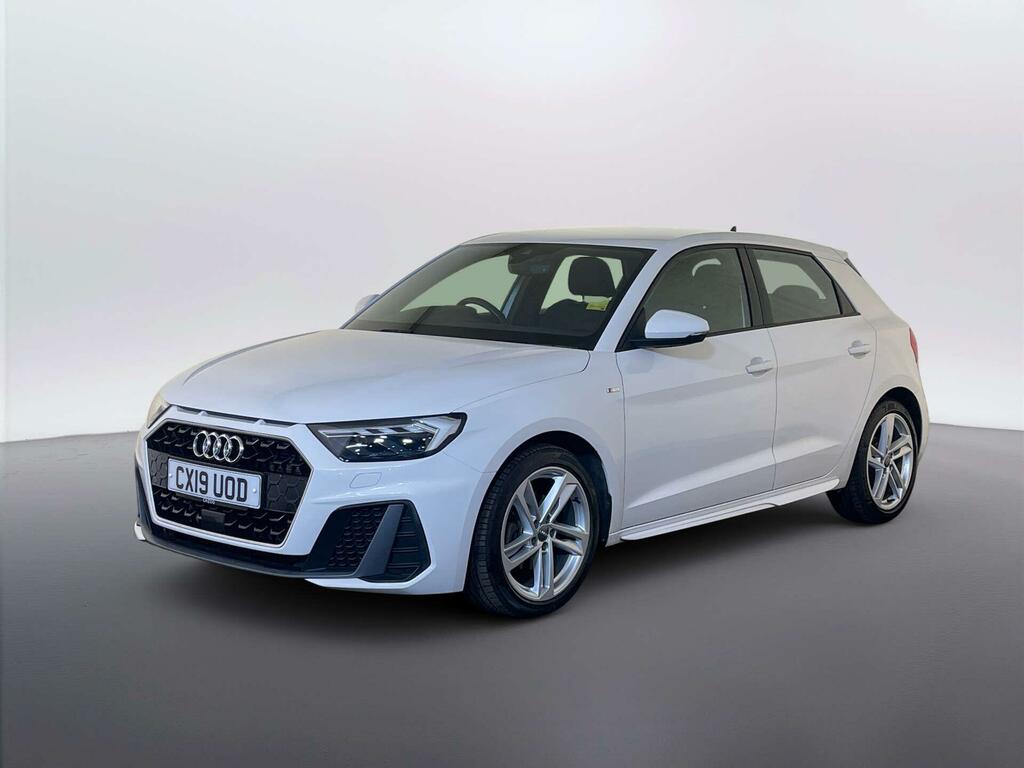 Audi A1 1.0 Tfsi 30 S Line Sportback S Tronic E White #4