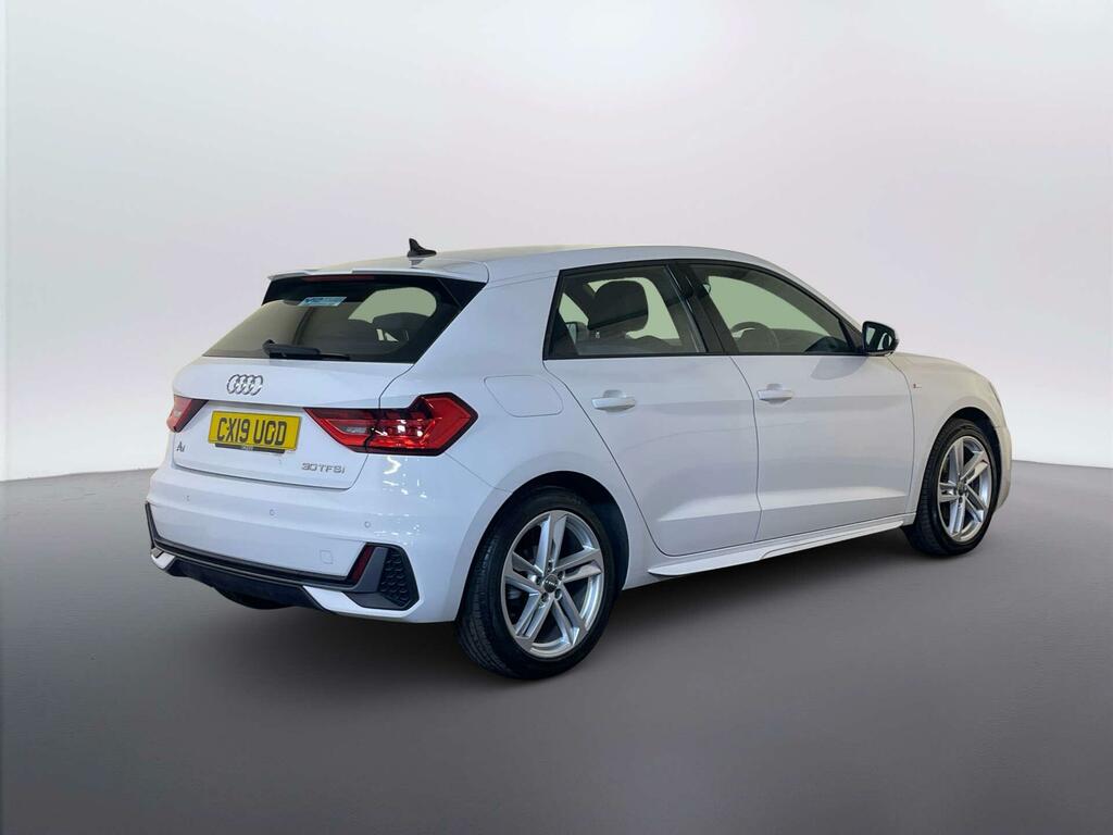 Audi A1 Hatchback 1.0 Tfsi 30 S Line Sportback Euro 6 Ss White #8
