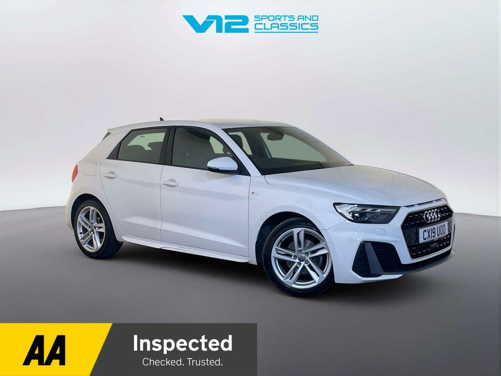 Audi A1 1.0 Tfsi 30 S Line Sportback S Tronic E White