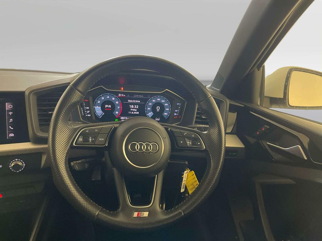 Audi A1 Hatchback 1.0 Tfsi 30 S Line Sportback Euro 6 Ss White #14