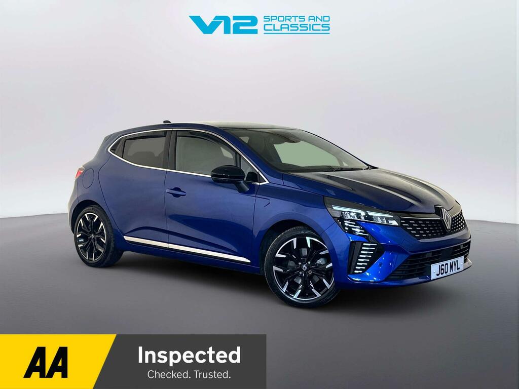 Renault Clio 1.6 E-tech Techno Hatchback Hybrid Blue