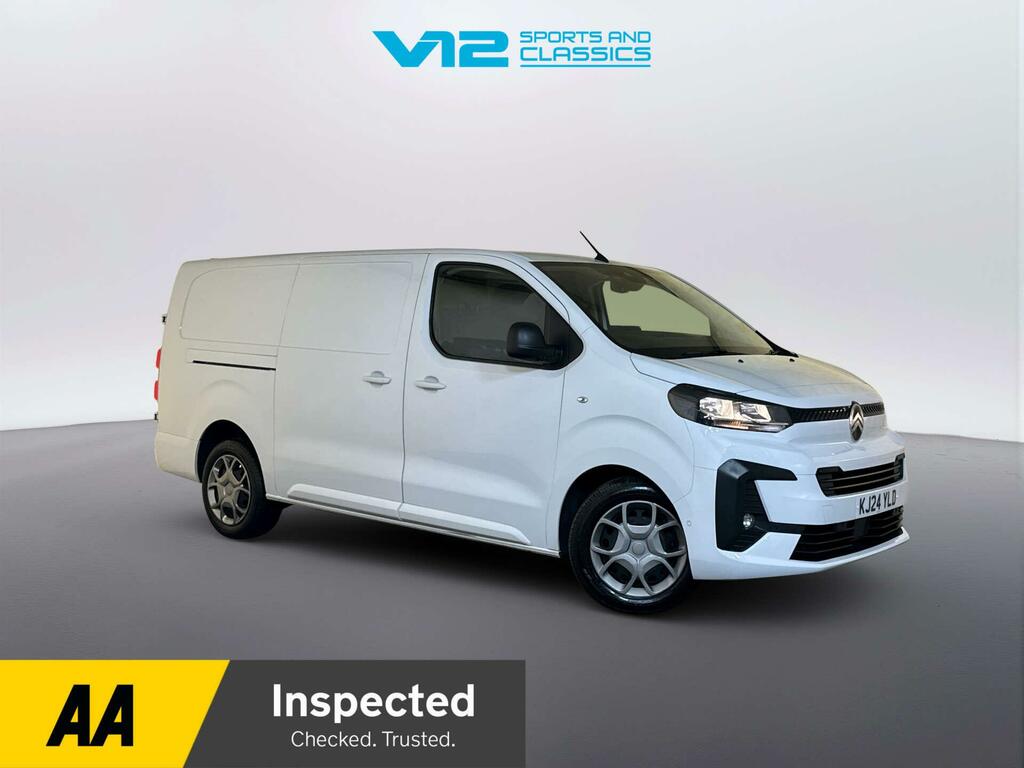 Citroen Dispatch 1.5 Bluehdi Driver XL Panel Van 6Dr White