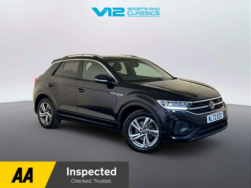 Volkswagen T-Roc 1.5 Tsi R-line Suv Euro 6 Ss Black
