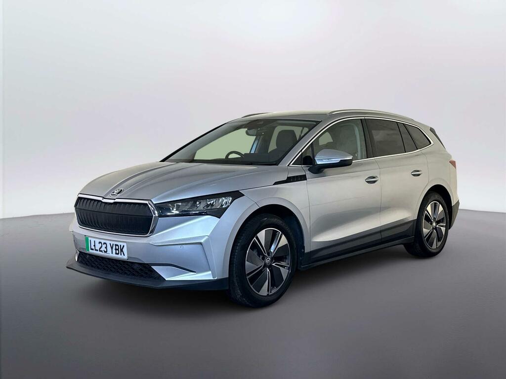 Skoda ENYAQ Iv 82Kwh 80 Suv Dc135kw 204 P Silver #4